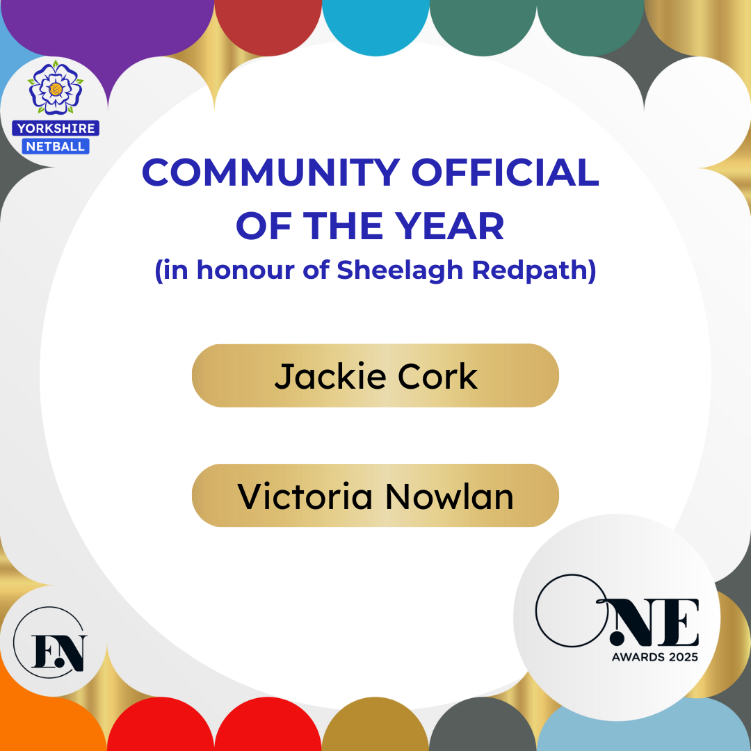 ONE Awards 2025 - Community Official of the Year
